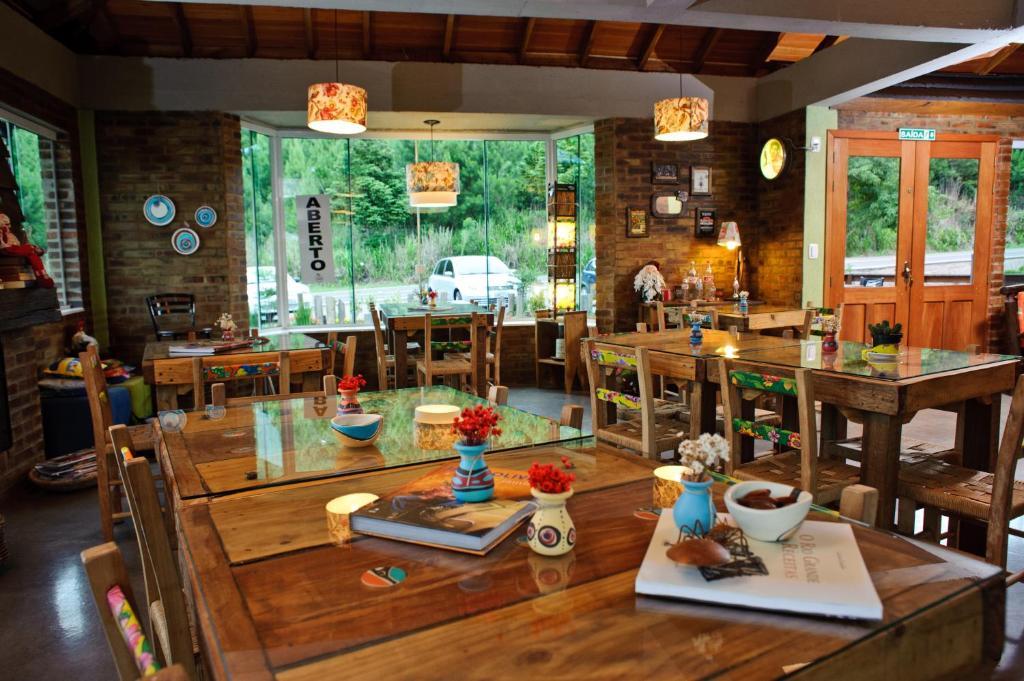 Bina'S Haus Pousada, Cafeteria E Atelier Nova Petrópolis Kültér fotó