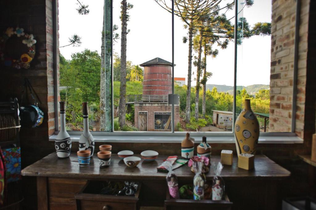 Bina'S Haus Pousada, Cafeteria E Atelier Nova Petrópolis Kültér fotó